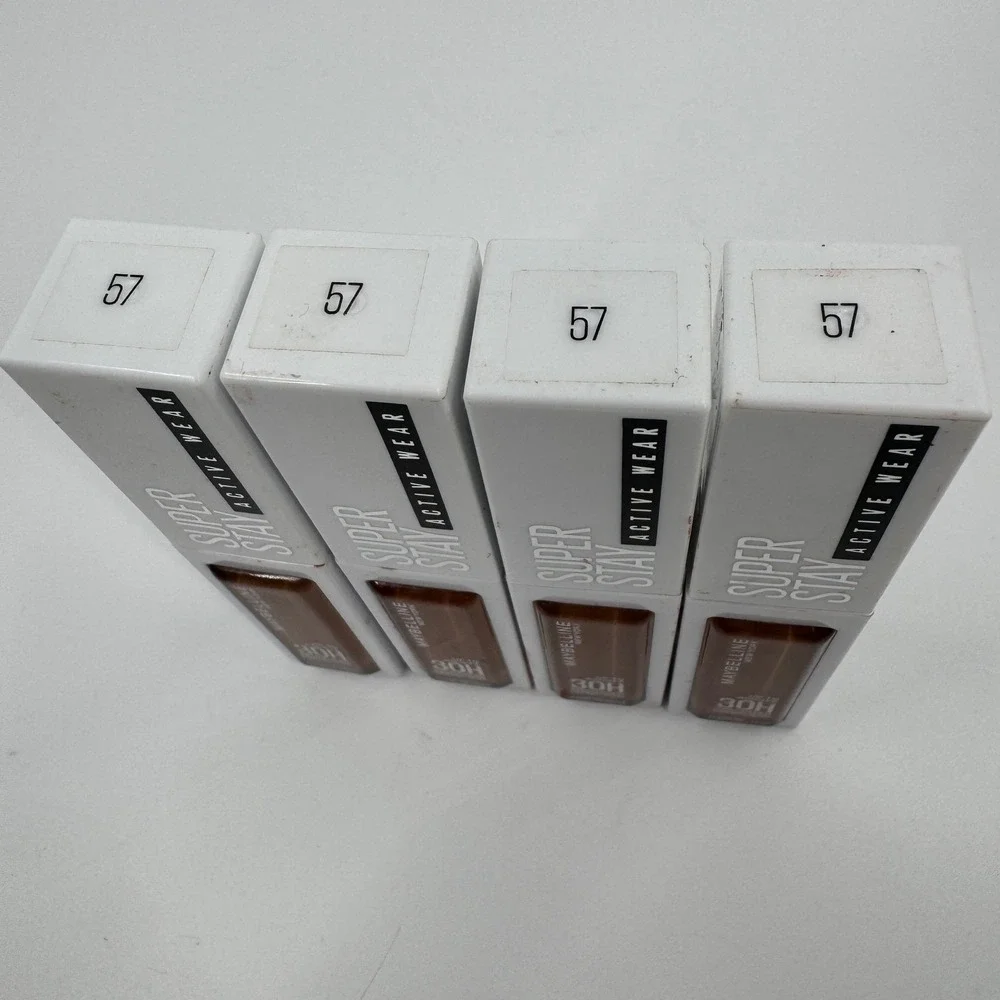 Lot of 4 Maybelline Super‎ Stay Active Wear Concealer Shade 57 30H Full Coverage